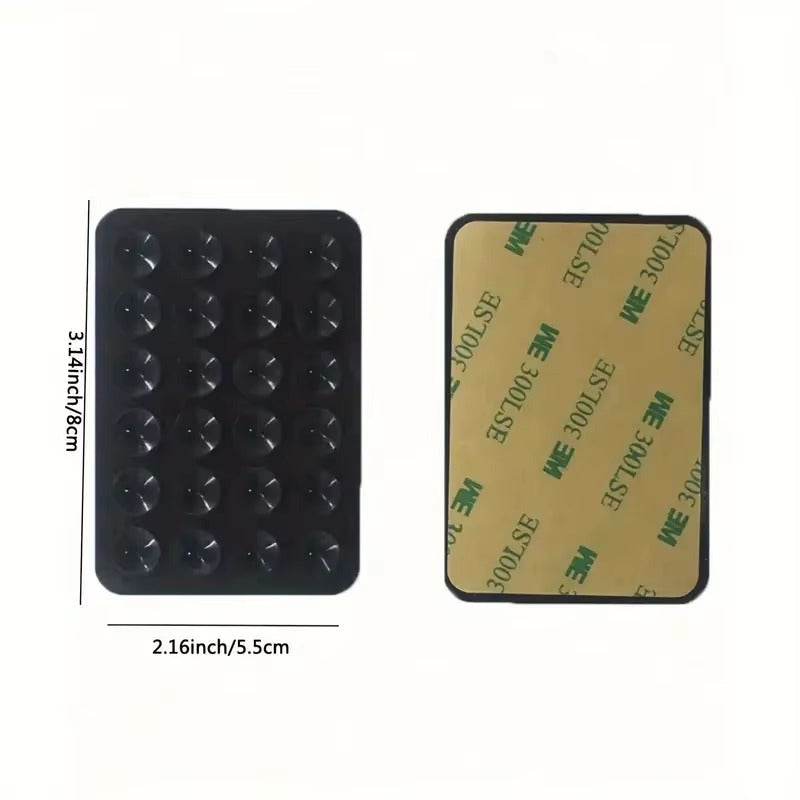 Silicone Square Single Adhesive Phone Mount