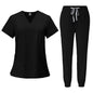 Quick-Drying Short-Sleeves Surgical Scrubs Set